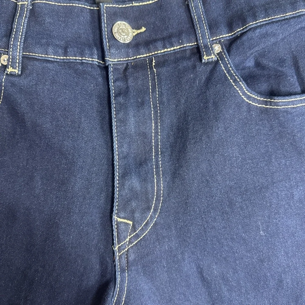 True Religion Rocco Relaxed Skinny Men's Jeans Dark‎ Blue 36